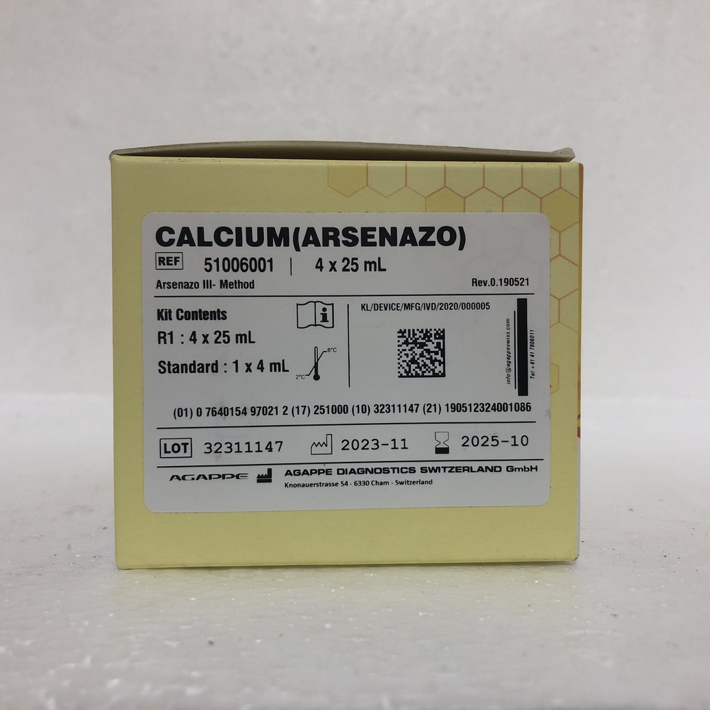 CALCIUM (ARSENAZO)  4 x 25 mL_Open