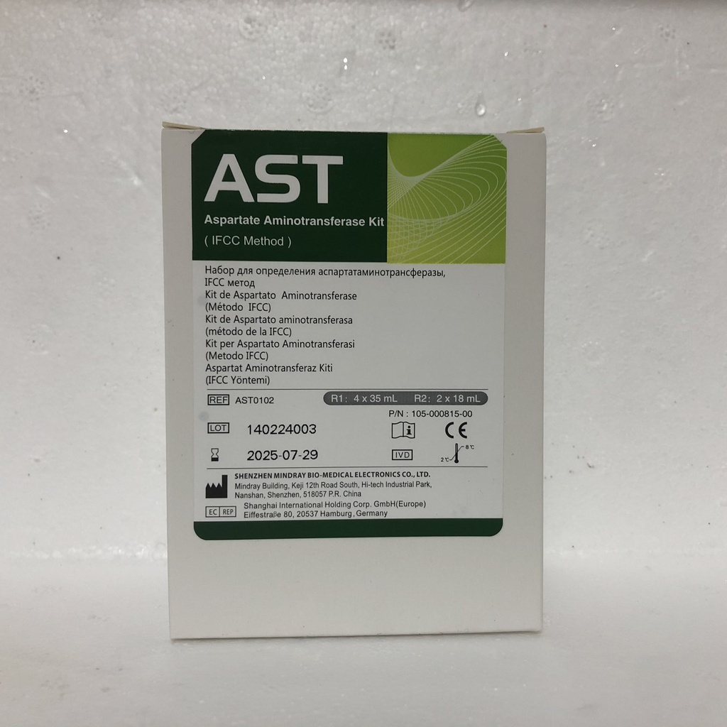 AST/GOT R1 4×35 mL + R2 2×18 mL