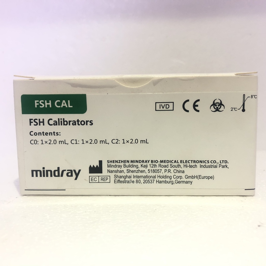 FSH Calibrators 3*2ml: C0, C1, C2 x 2 mL each
