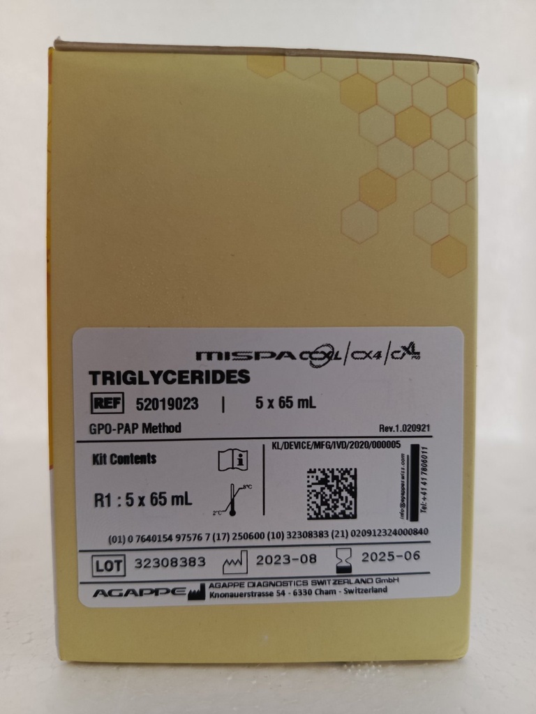 Triglycerides 5x65mL_CXL Pro