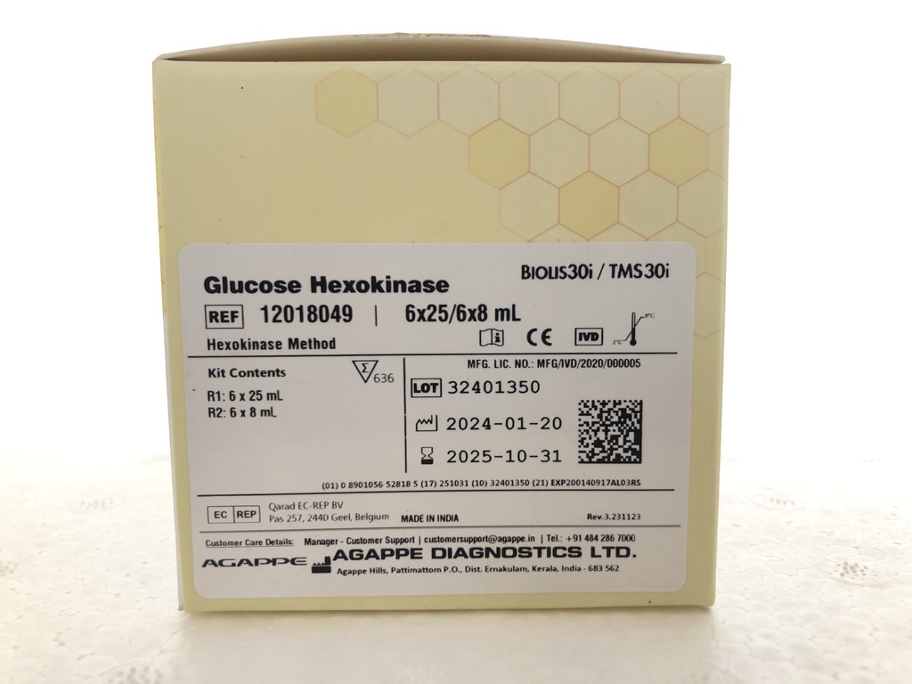 Glucose Hexokinase 6x25/6x8 mL_Biolis
