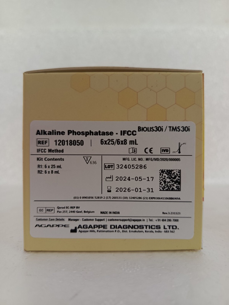 Alkaline Phosphatase - IFCC 6x25/6x8 mL_Biolis