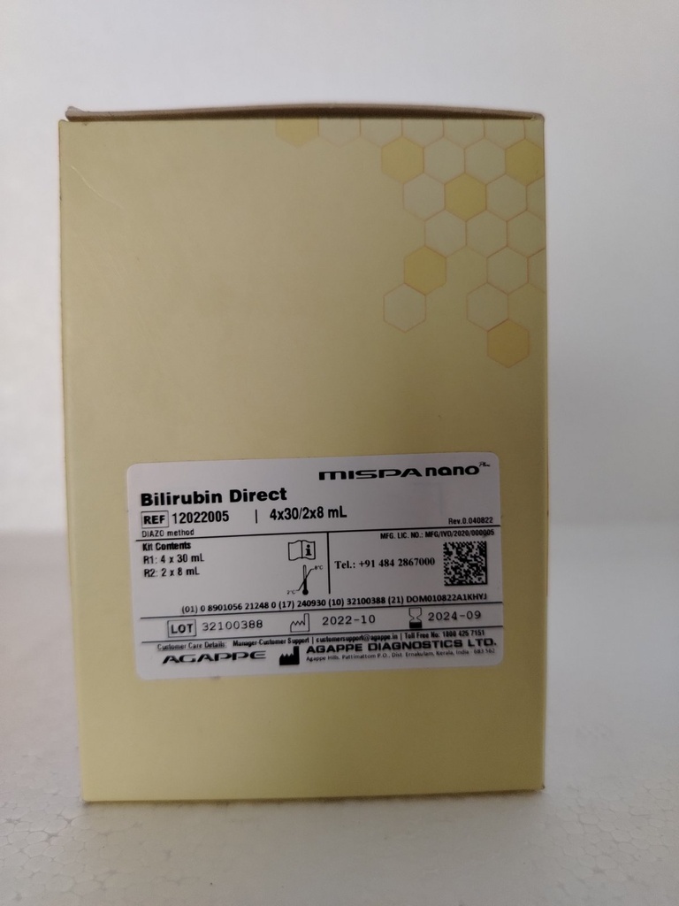 BILIRUBIN DIRECT 4x30/2x8 mL_Nano Plus