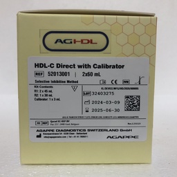 [1-02-0010029] HDL-CHOLESTEROL (D) with Calibrator 2 x 60 mL_Open