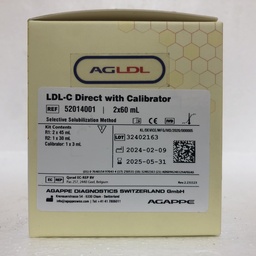 [1-02-0010030] LDL-CHOLESTEROL (D) with Calibrator 2 x 60 mL_Open