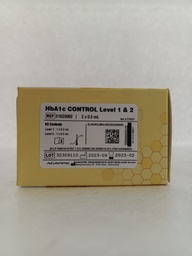 [1-04-0100001] HbA1c Control Level 1 & 2 2 x 0.5 mL