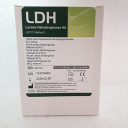 [2-02-0010026] Lactate Dehydrogenase (LDH) R1 4×35 mL + R2 2×18 mL