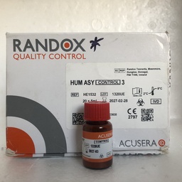 [2-04-0010051] Randox Hum Control Level 3 5ml x 20 bot /Box