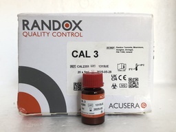 [2-03-0010053] Randox Calibrator Level 3 5ml x 20 bot /Box